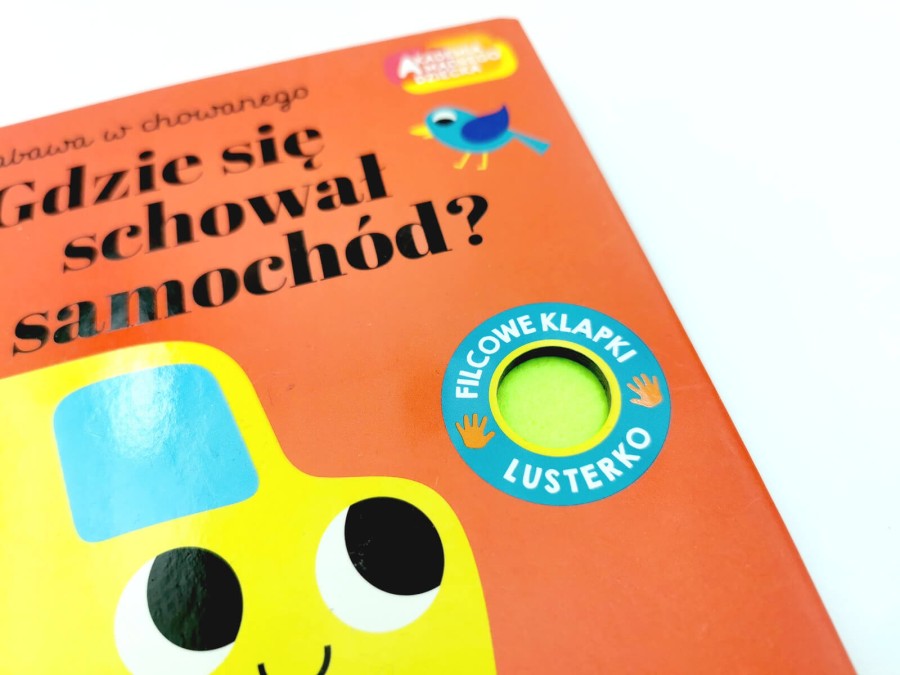 Gdzie się schował samochód? Akademia Mądrego Dziecka. Zabawa w chowanego / HarperCollins