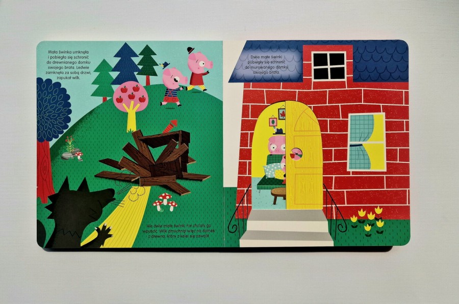 Trzy małe świnki. Ruchome bajki / HarperCollins
