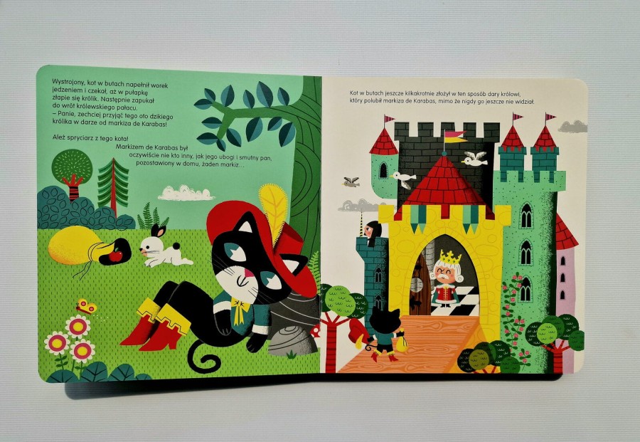 Kot w butach. Ruchome bajki / HarperCollins