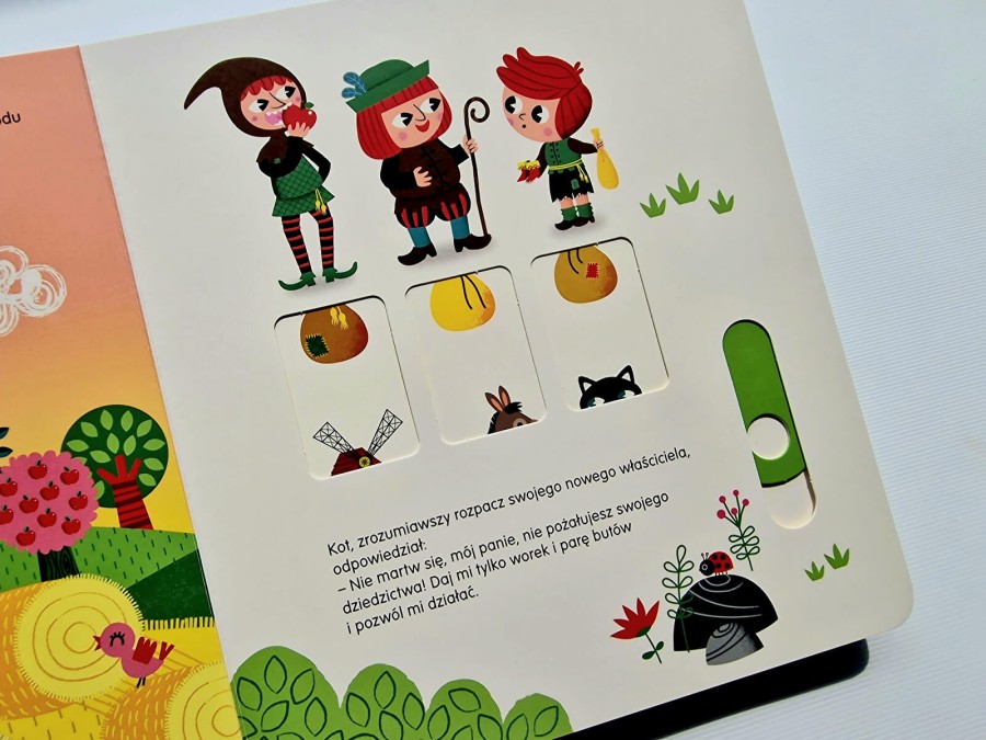 Kot w butach. Ruchome bajki / HarperCollins