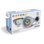 Budzik edukacyjny KIDYALARM - niebieski / Kidywolf