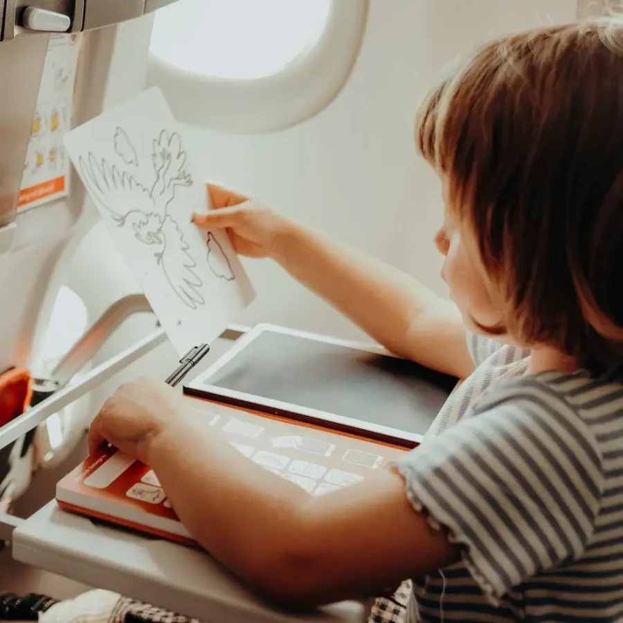 Podświetlany tablet do rysowania KIDYDRAW-MINI - dinozaury / Kidywolf