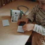 Aparat fotograficzny z funkcją drukowania KIDYPRINT - zielony / Kidywolf