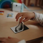 Rolki papieru termicznego samoprzylepnego do aparatu KIDYROLL / Kidywolf