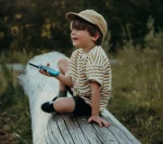 Zestaw krótkofalówek Walkie Talkie KIDYTALK - niebiesko-czerwone / Kidywolf