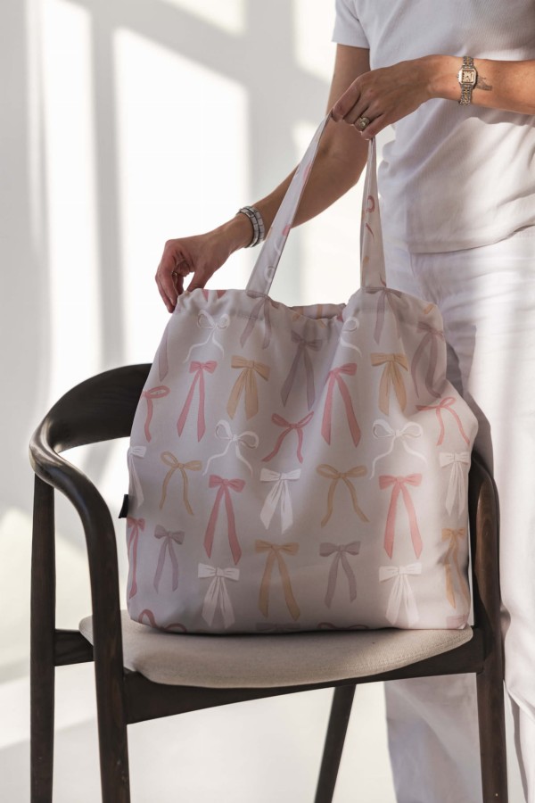 Shopper Bag z kieszonką - BALLERINE / La Millou