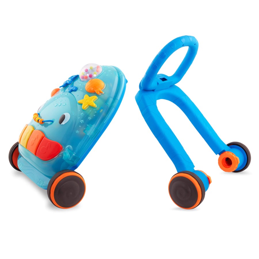 Walk 'n’ Play– muzyczny chodzik-pchacz z odpinanym panelem interaktywnym / B.toys