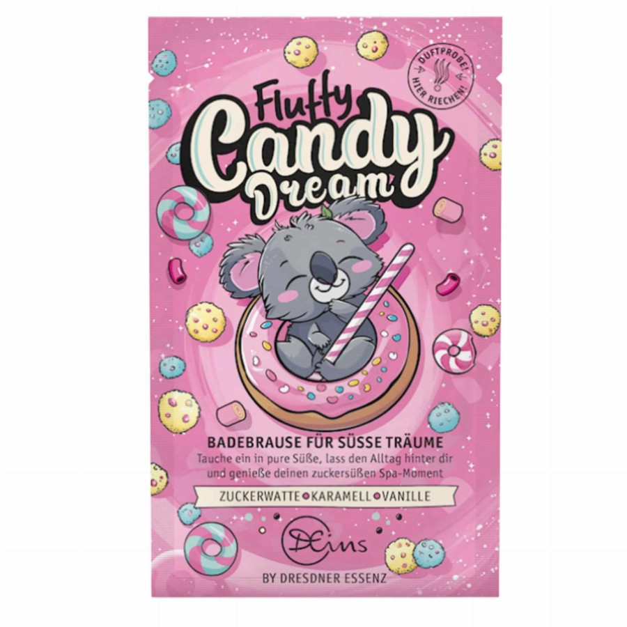 FLUFFY CANDY DREAM - pianka do kąpieli, 60g  / Dresdner Essenz