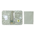 Przewijak podróżny z etui na akcesoria Leo light khaki / Lassig
