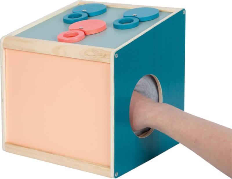 Drewniana skrzynka sensoryczna / Small Foot