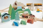 Drewniana kolejka - Podróż po górach / Tender Leaf Toys