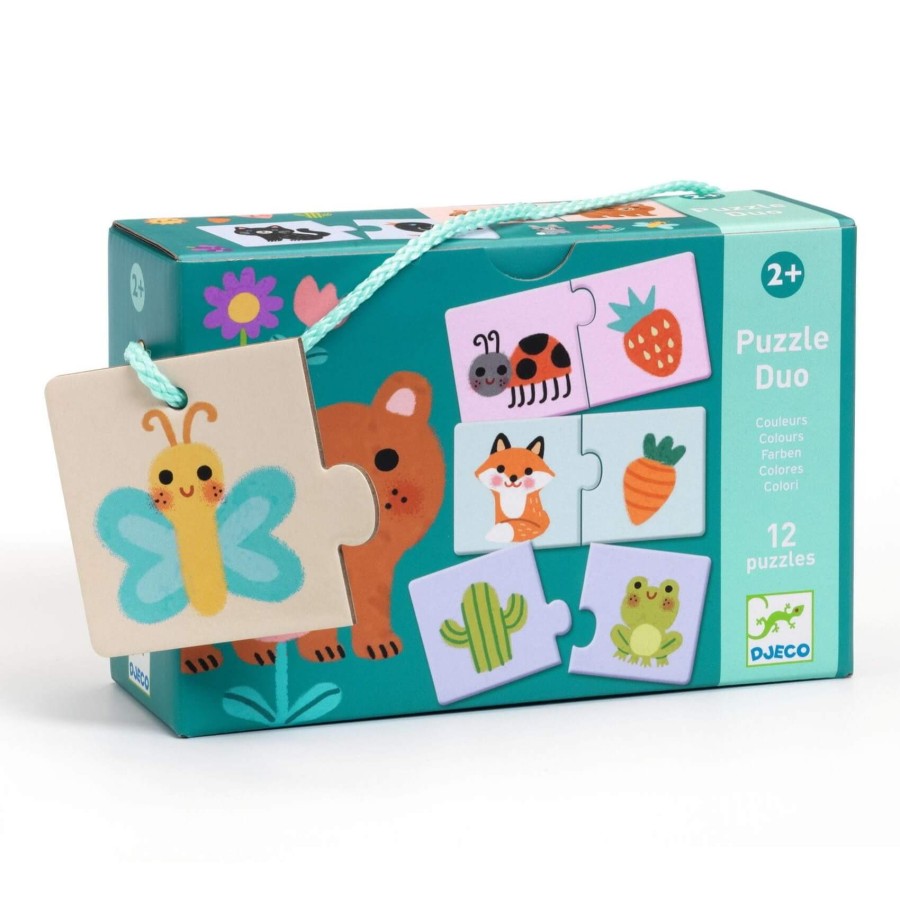 Puzzle duo POJAZDY / Djeco
