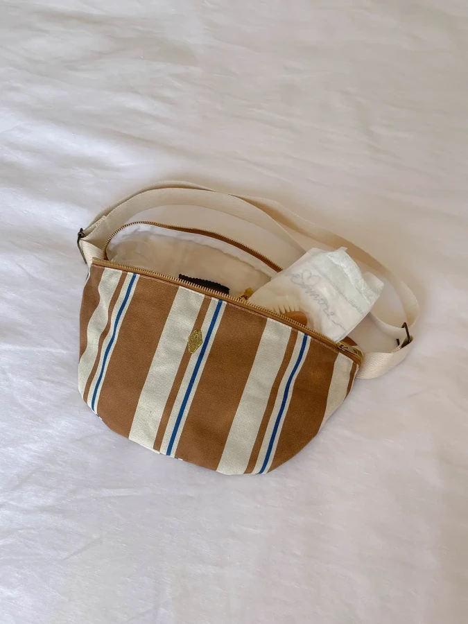 Saszetka XL BOB - Riviera Stripe / Milinane