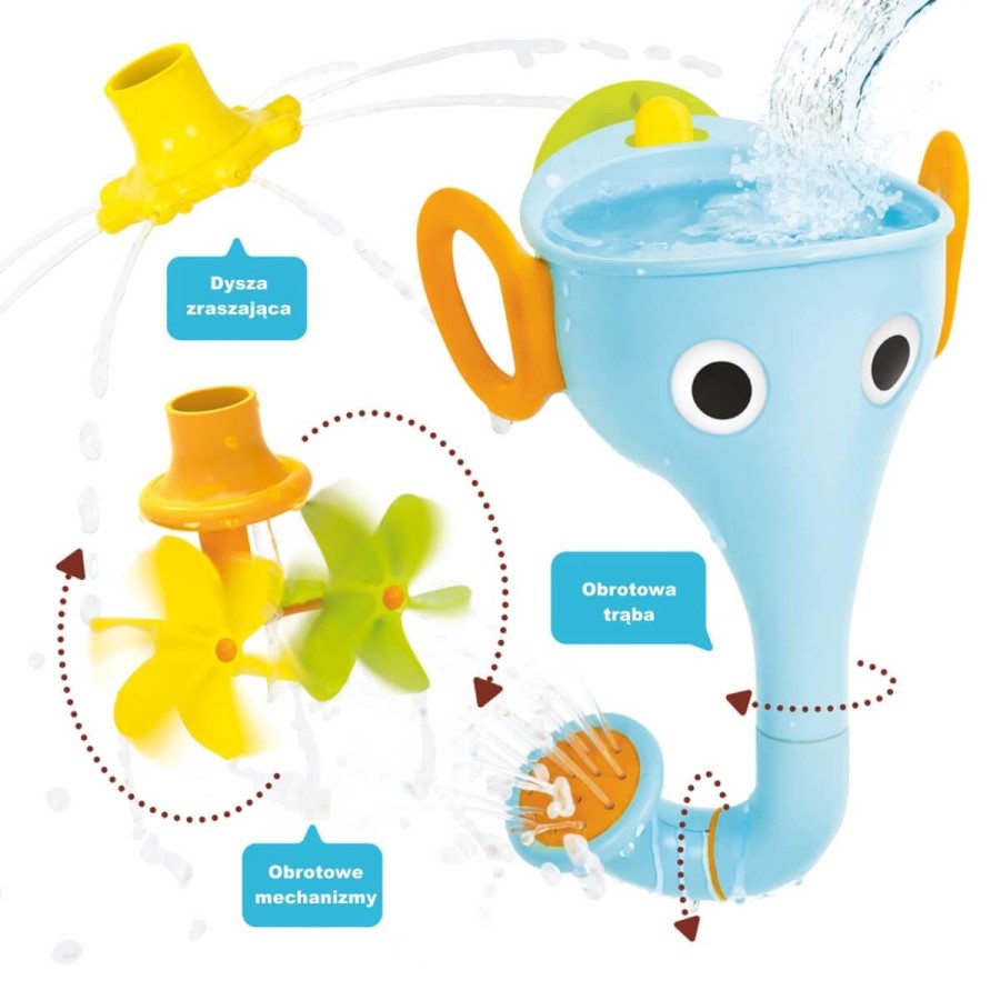 Zabawka do Wanny Słoń FunEleFun Blue / Yookidoo