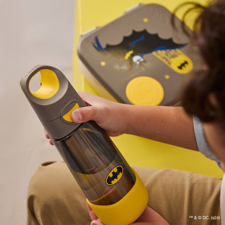 Tritanowa butelka ze słomką Batman / b.box