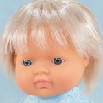 Lalka chłopiec Europejczyk Jasny Blond My Friends & Me, 38cm / Miniland Doll