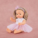 Lalka dziewczynka Europejka Ciemny Blond My Friends & Me, 38cm / Miniland Doll