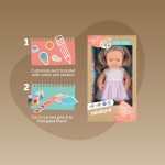Lalka dziewczynka Europejka Ciemny Blond My Friends & Me, 38cm / Miniland Doll