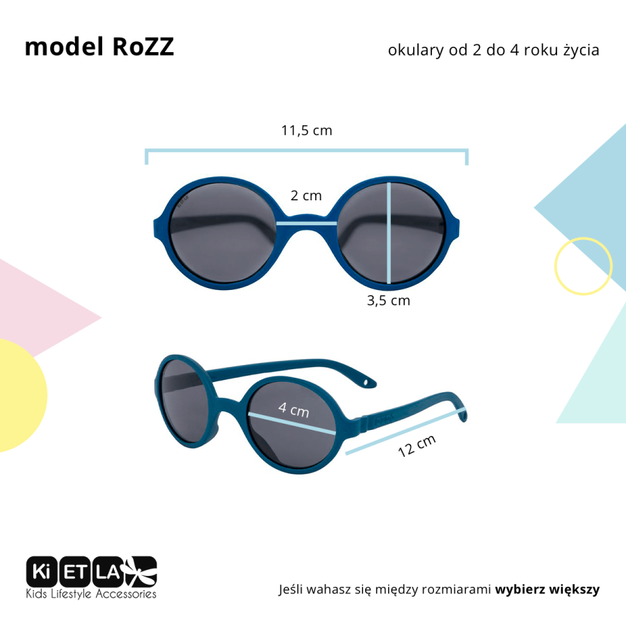 Okulary przeciwsłoneczne RoZZ Lemonade / Kietla