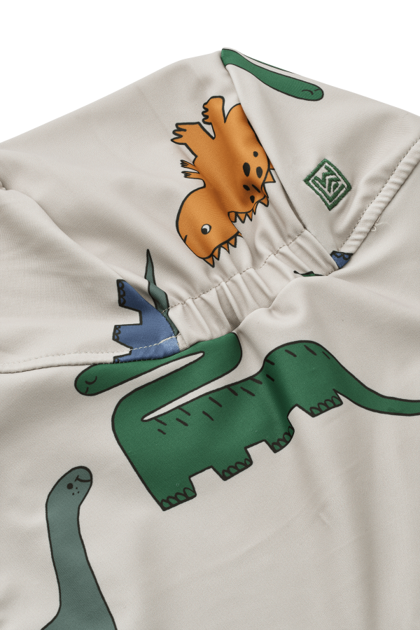 Długi kapelusz letni Cecilia - dinosaurs, mist / Liewood