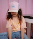 Czapka z daszkiem Mini Powder Pink / Hello Hossy