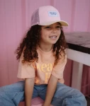 Czapka z daszkiem Mini Powder Pink / Hello Hossy