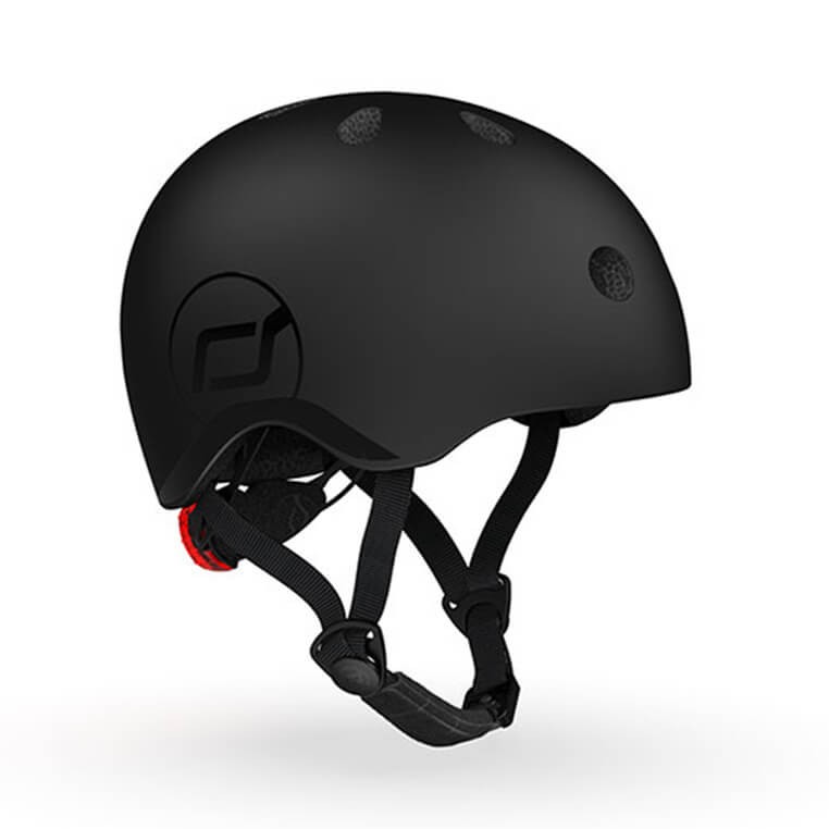 Kask S-M dla dzieci 3+ Black / Scoot&Ride