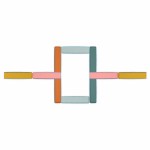 USZKODZONE OPAKOWANIE: Balance & Hop Beams – belki sensoryczne / B.Toys