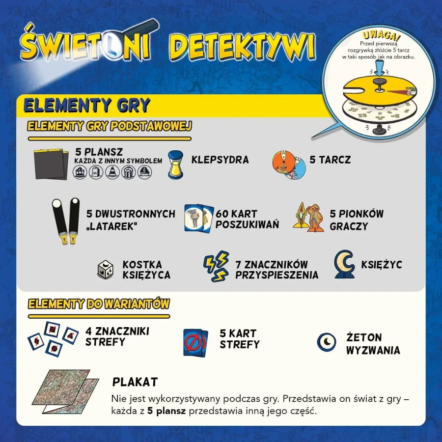 Świetlni detektywi - Gra Planszowa / Wydawnictwo Nasza Księgarnia