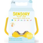 Słoik sensoryczny do napełnienia wodą - żółty / Glo Pals
