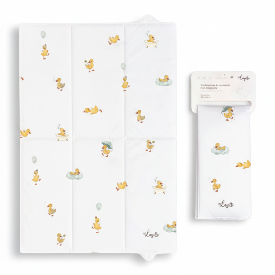 Składana mata do przewijania LUCKY DUCKY / Layette