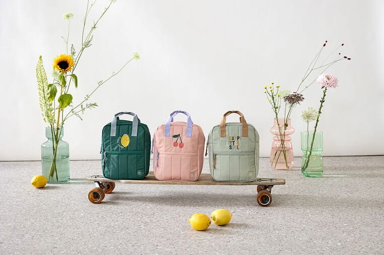 Plecak mini kwadratowy Little Gang Cherry peach / Lassig