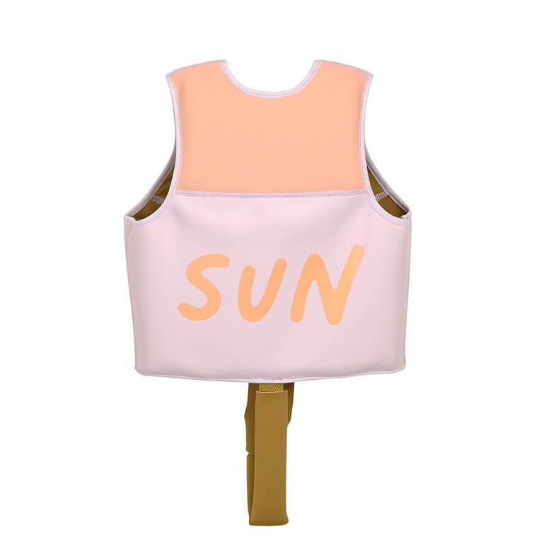 Kamizelka do pływania asekuracyjna dla dzieci Splash & Fun lavender apricot / Lassig