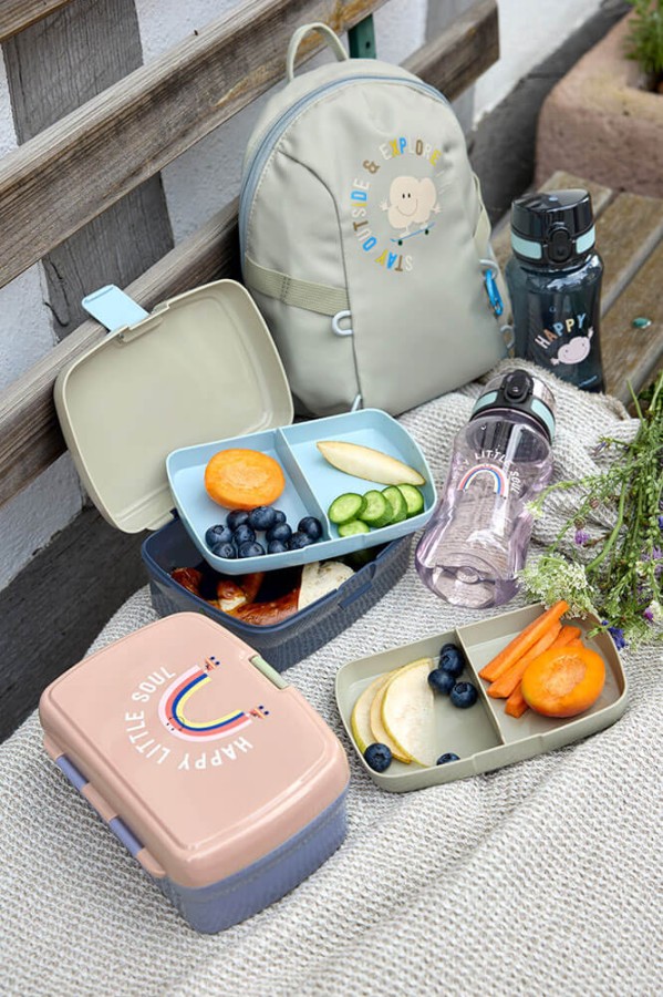 Lunchbox z wkładką Tiny Outdoor Rainbow / Lassig