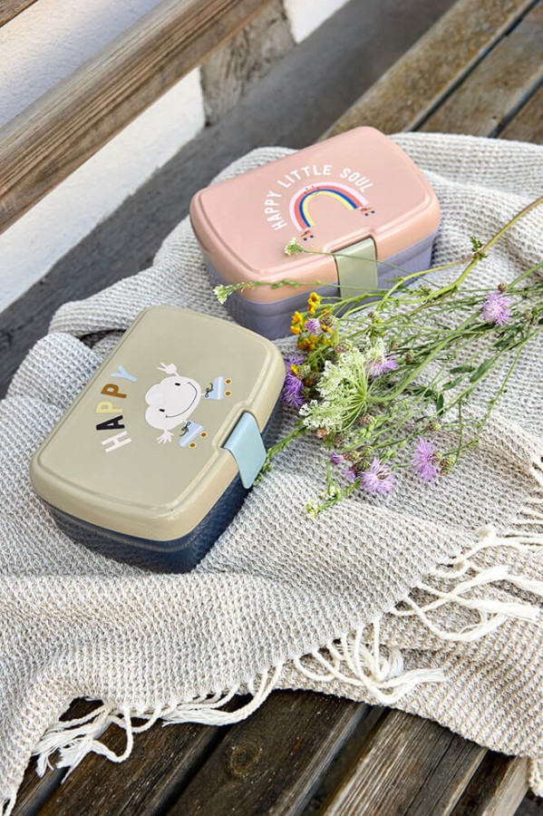 Lunchbox z wkładką Tiny Outdoor Rainbow / Lassig