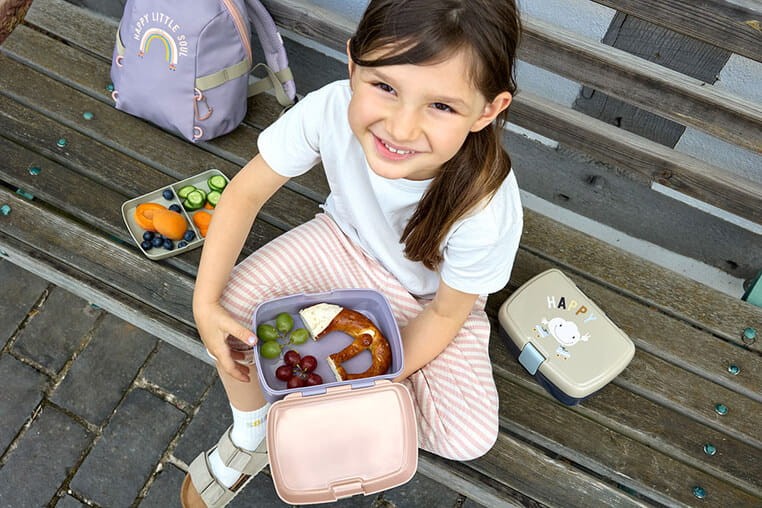 Lunchbox z wkładką Tiny Outdoor Rainbow / Lassig