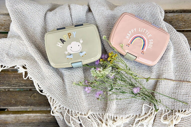 Lunchbox z wkładką Tiny Outdoor Rainbow / Lassig