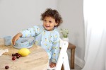 Zestaw śliniaków z długim rękawem 2szt. 6m+ Happy Fruits Lemon / Lassig