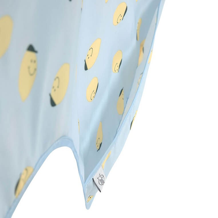 Zestaw śliniaków z długim rękawem 2szt. 6m+ Happy Fruits Lemon / Lassig
