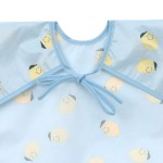 Zestaw śliniaków z długim rękawem 2szt. 6m+ Happy Fruits Lemon / Lassig