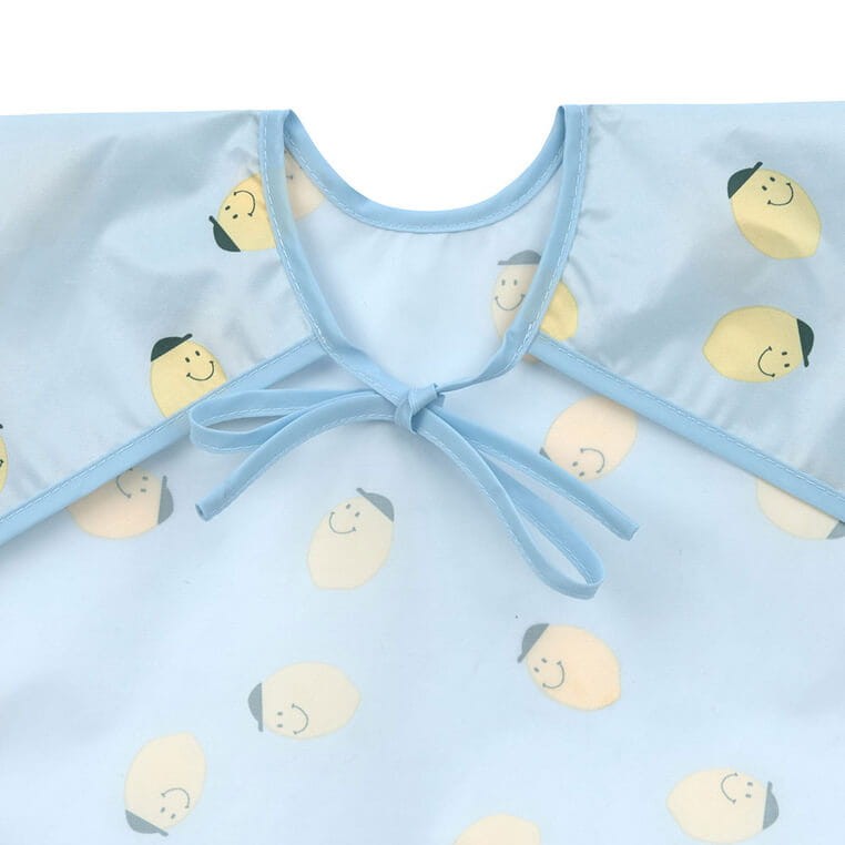 Zestaw śliniaków z długim rękawem 2szt. 6m+ Happy Fruits Lemon / Lassig