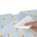 Zestaw śliniaków z długim rękawem 2szt. 6m+ Happy Fruits Lemon / Lassig