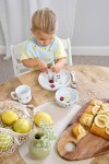 Zestaw śliniaków bawełnianych 5szt. 3m+ Happy Fruits Lemon / Lassig