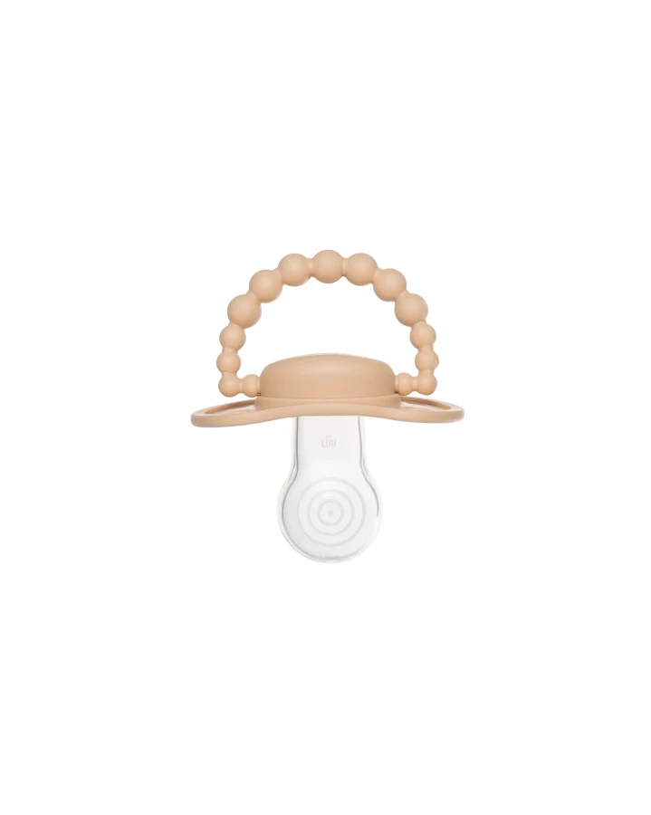 Smoczek pozycjonujący - Cookie Beige / LUU Kids