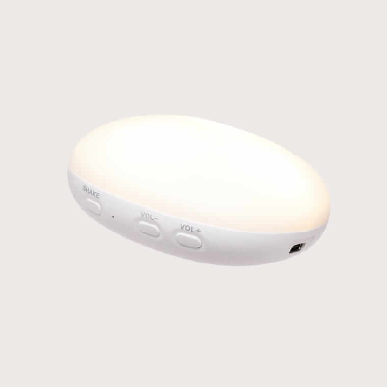 Moonie NATUR 2.0 - szumiący króliczek z lampką - POLAR