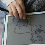 Podświetlany tablet do rysowania KIDYDRAW-MINI - zwierzęta dookoła świata / Kidywolf