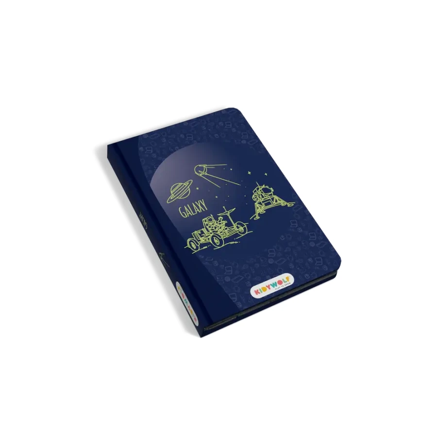 Podświetlany tablet do rysowania KIDYDRAW-MINI - galaktyka / Kidywolf