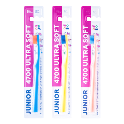 Szczoteczka do zębów JUNIOR 4700 ULTRA SOFT / WOOM