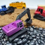 Zestaw Figurek w Tubie - Pojazdy budowlane / Safari Ltd.