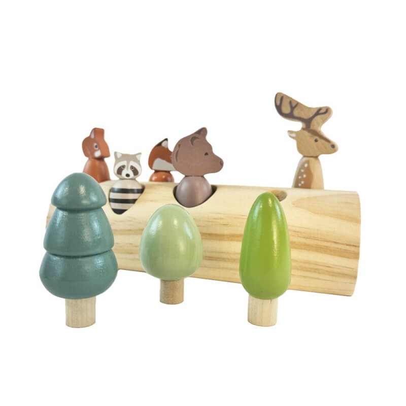 Drewniany sorter Zwierzątka Leśne / Egmont Toys